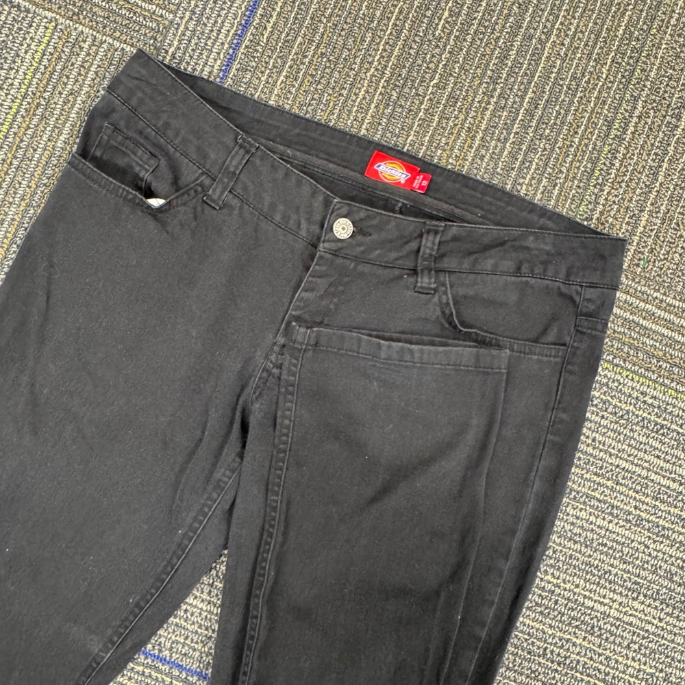 Dickies Girl Women's Black Denim Jeans Bootcut Style Size 13 Casual